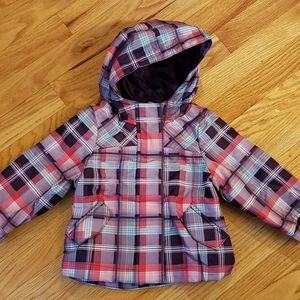 Toddler girl's puffer jacket